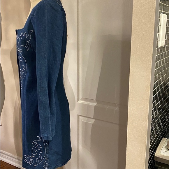 Avec Les Filles Classic Denim Jeans dress 6 - Picture 4 of 9